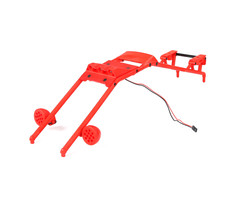 BAHA nieuwe nylon rolkooiset met LED-lichtset (oranje/wit/rood)