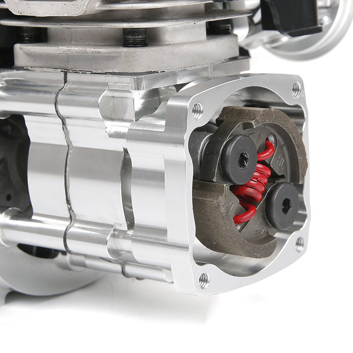 Luftgekühlter Viertaktmotor mit 71 ccm Hubraum (Walbro WJ71 Vergaser und NGK Zündkerze) für BAHA und Losi