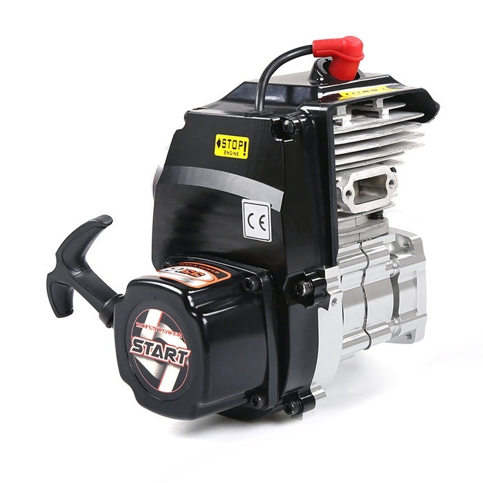 71cc four fixed two stroke air cooled engine (Walbro WJ71 carburator and NGK spark plug) for BAHA and Losi