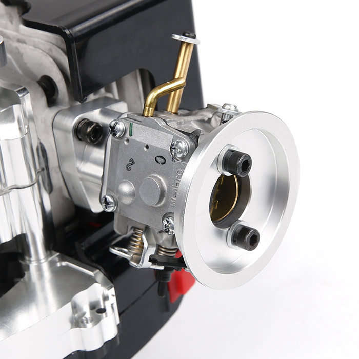 71cc four fixed two stroke air cooled engine (Walbro WJ71 carburator and NGK spark plug) for BAHA and Losi
