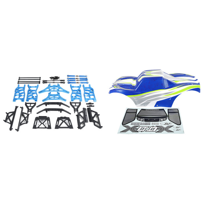 RovanSports  X-LT conversion kit (blue car shell)