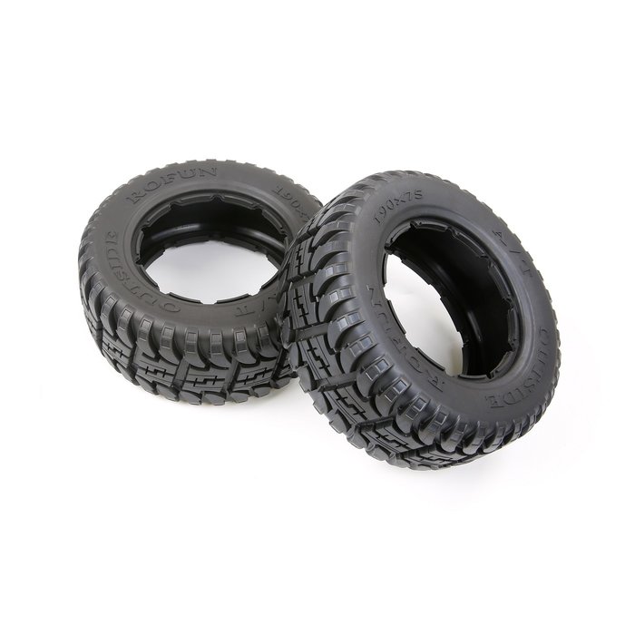 BAHA 5T/5SC full terrain rear tyres skin set (190x75)  2 pcs