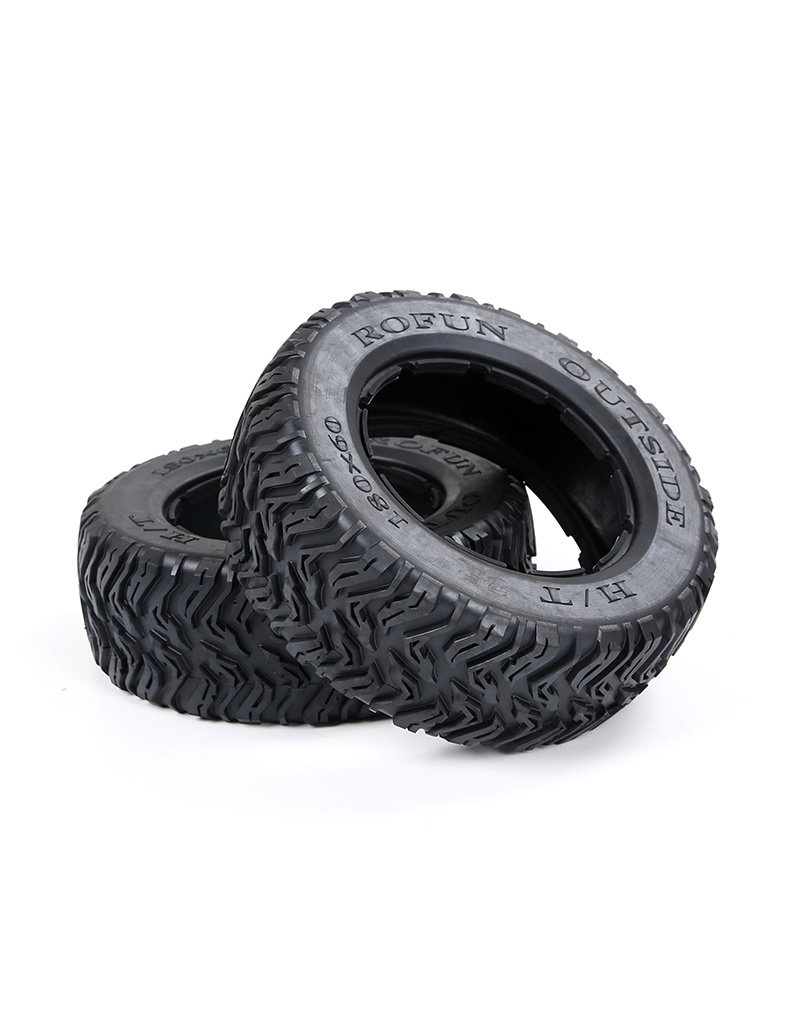 Rovan BAHA 5T/5SC/5FT third-generation road tires 180*60 (2pcs) / voorbanden