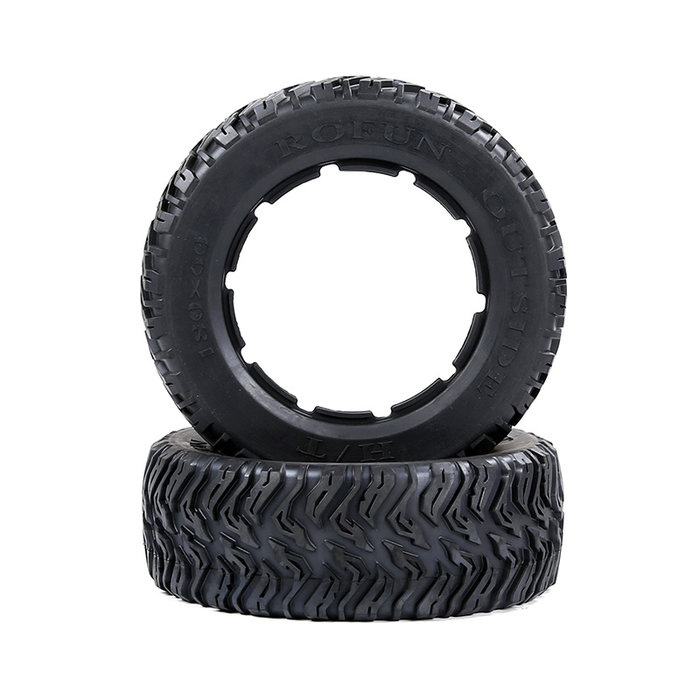 BAHA 5T/5SC/5FT third-generation road tires 180*60 (2pcs) / voorbanden