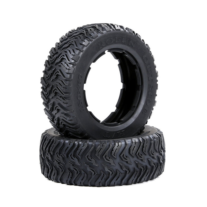 BAHA 5T/5SC/5FT third-generation road tires 180*60 (2pcs) / voorbanden