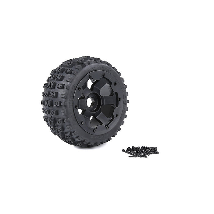 Zelftappende schroef met binnenzeskant M3x12 (schroef voor beadlocks/band) 40st.