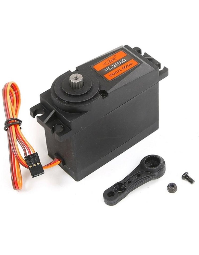 60kg metal gear servo with plastic shell (15T/17T double sides arm) Fit