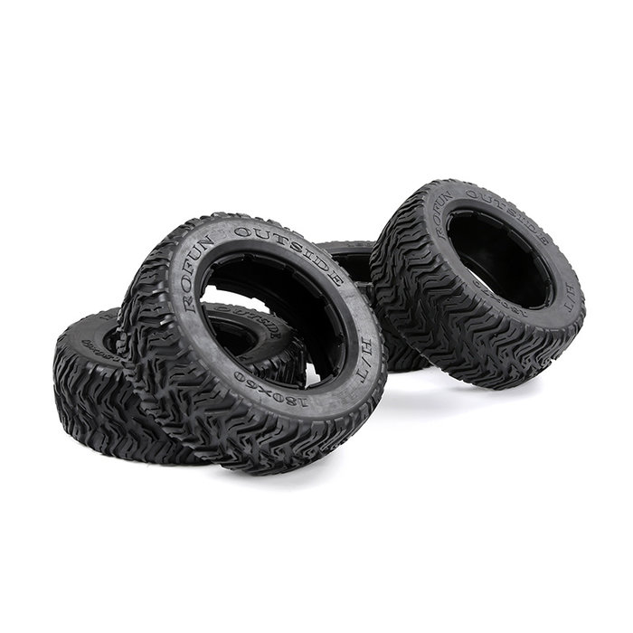 BAHA 5T / 5SC / 5FT derde generatie wegbanden outside HT 4 stuks 180x70 + 180x60