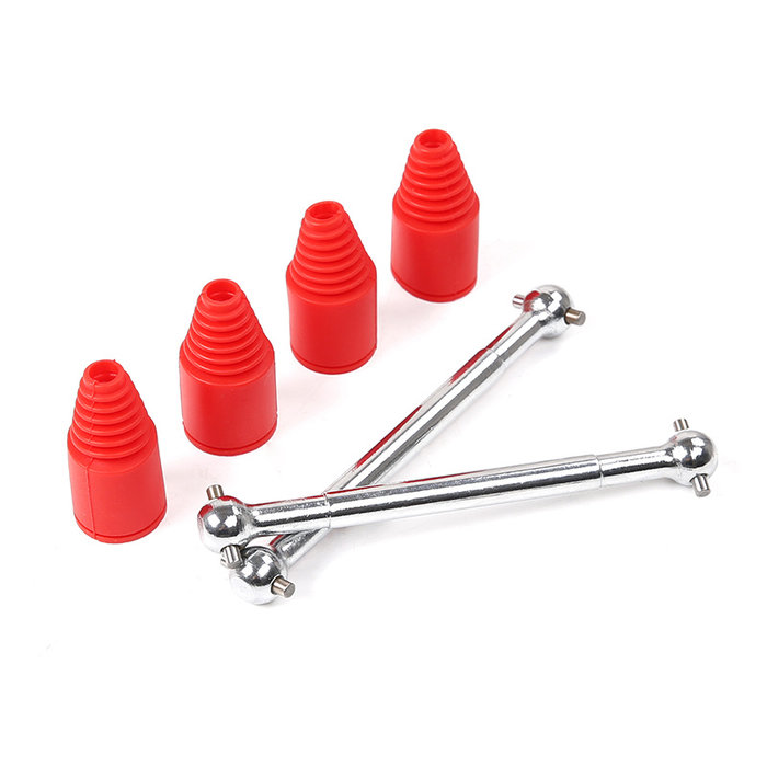 9mm shaft pin press-fit half shaft kit with black or red axle boot