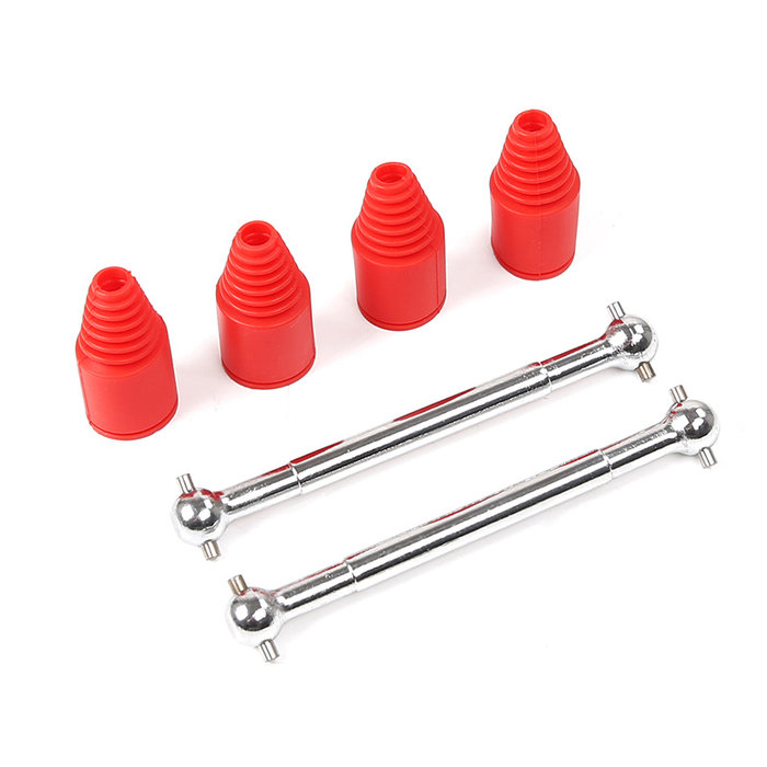 9mm shaft pin press-fit half shaft kit with black or red axle boot
