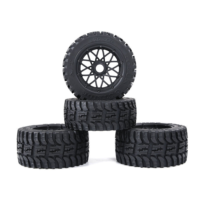 Baha 2nd gnt All terrain  Wheel Tire sets 4pcs 170x60 +170x80 (4pcs) / Bandenset voor alle terreinen - in diverse kleuren