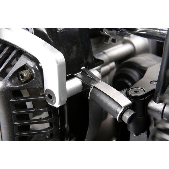 Baha motorkap versterkt frame (zilver of rood)