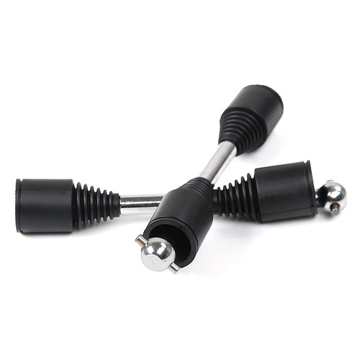 9mm shaft pin press-fit half shaft kit with black or red axle boot