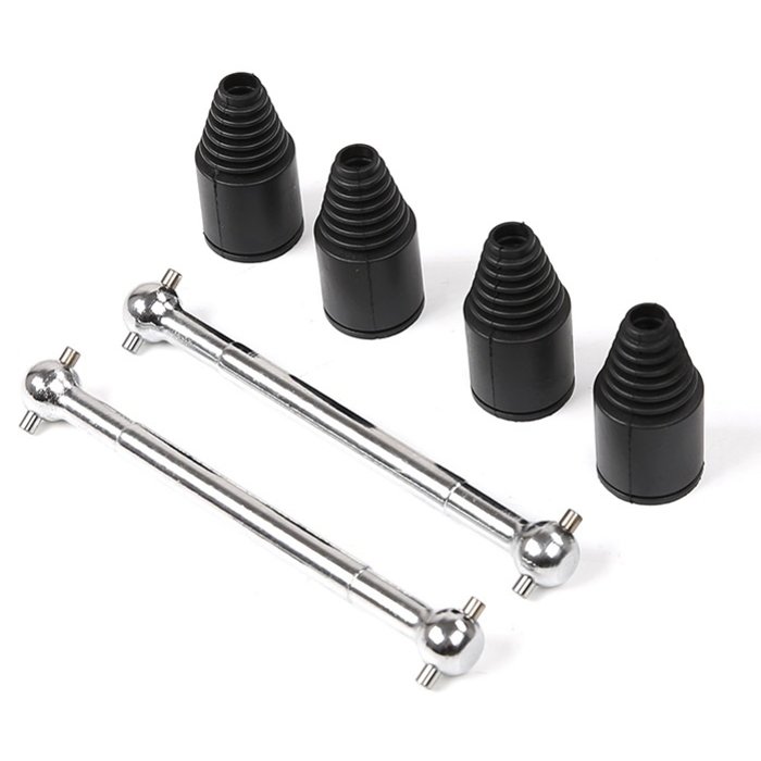 9mm shaft pin press-fit half shaft kit with black or red axle boot