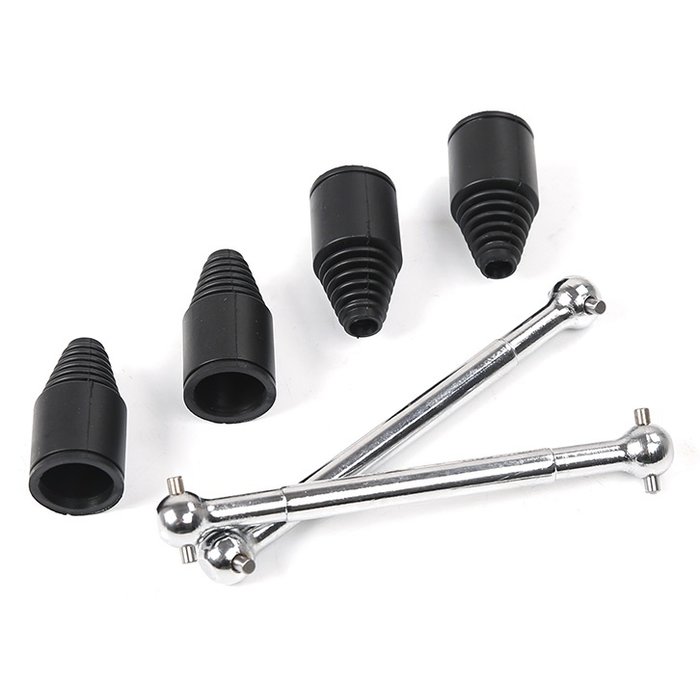 9mm shaft pin press-fit half shaft kit with black or red axle boot