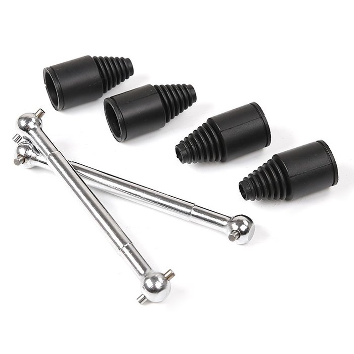 9mm shaft pin press-fit half shaft kit with black or red axle boot