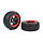 BAHA 5T/5SC/5FT third-generation road tire rear wheel assembly 180x70 (2pcs) black rims with several colors beadlocks