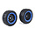 Baha 2nd gnt AT  (all terrain) Wheel Tire Front 170x60 (2pcs) with black rim and several colors beadlocks