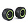 Baha 2nd gnt AT  (all terrain) Wheel Tire Rear 170x80 (2pcs) with black rim and several colors beadlocks