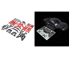 RovanSports X-LT conversion kit  wit transparent shell, red metal parts