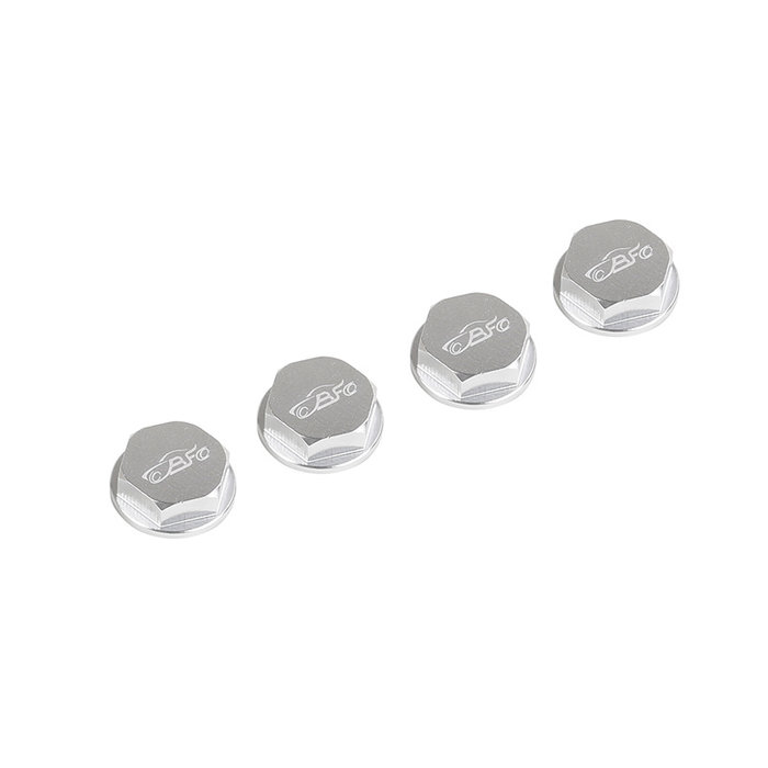 Baha CNC Aluminium Radmuttern in verschiedenen Farben (4 Stück)