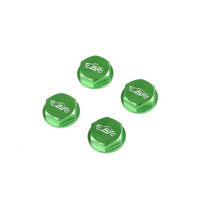 Baha CNC aluminium wielmoeren in verschillende kleuren (4 stuks)