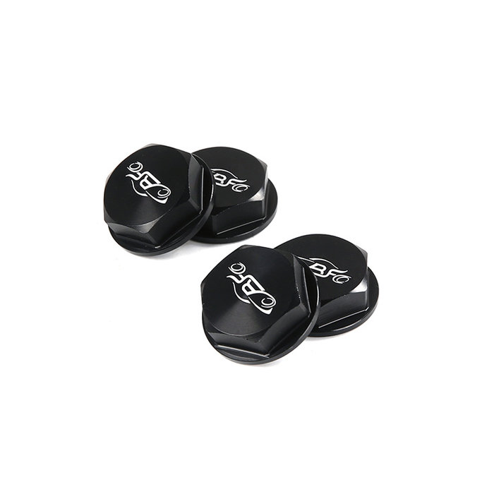 Baha CNC aluminium wielmoeren in verschillende kleuren (4 stuks)