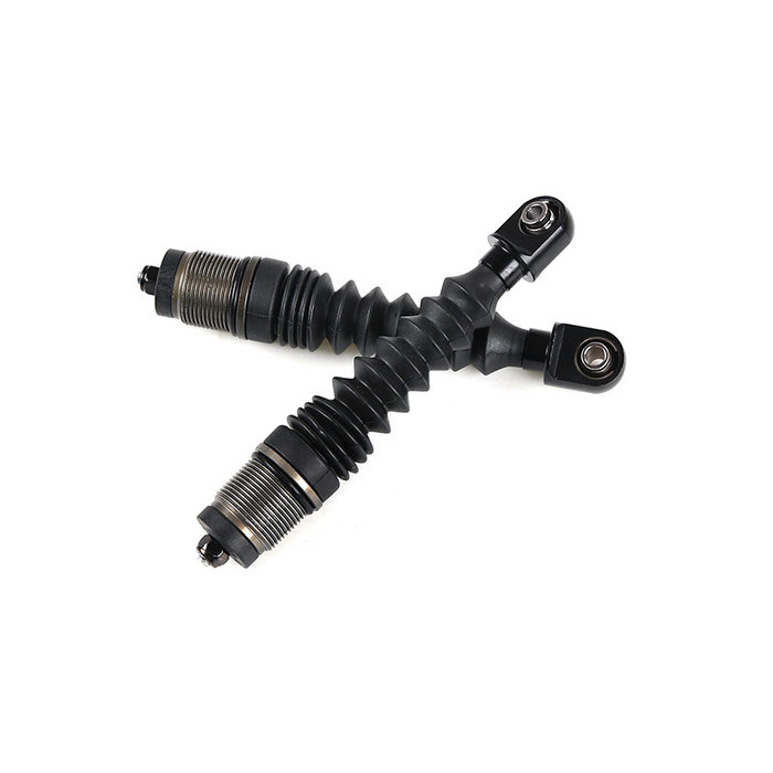 RovanSports 8 mm Metall-Stoßdämpferstange für den vorderen Stoßdämpfer, standardmäßig mit Turmstaubabdeckung (2 Stück) in verschiedenen Farben