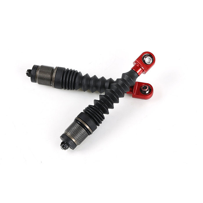 RovanSports 8 mm Metall-Stoßdämpferstange für den vorderen Stoßdämpfer, standardmäßig mit Turmstaubabdeckung (2 Stück) in verschiedenen Farben