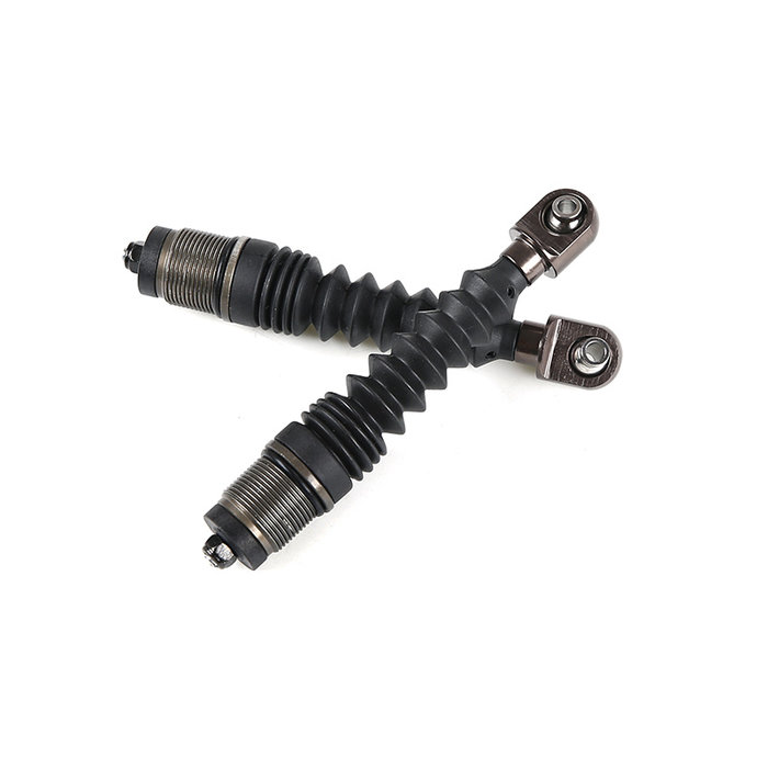 RovanSports 8 mm Metall-Stoßdämpferstange für den vorderen Stoßdämpfer, standardmäßig mit Turmstaubabdeckung (2 Stück) in verschiedenen Farben