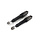 8mm metal front shock absorber rod assembly comes standard with tower dust cover (2pcs) in several colors