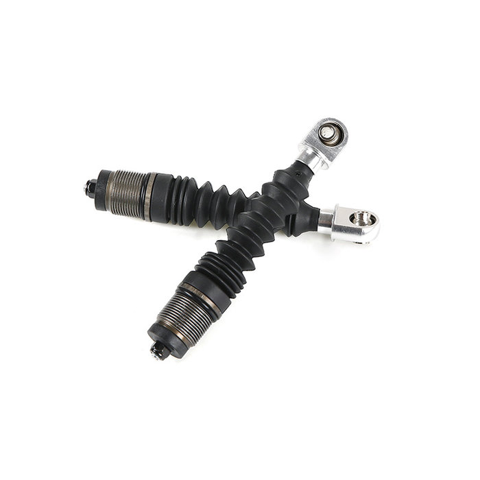 RovanSports 8 mm Metall-Stoßdämpferstange für den vorderen Stoßdämpfer, standardmäßig mit Turmstaubabdeckung (2 Stück) in verschiedenen Farben