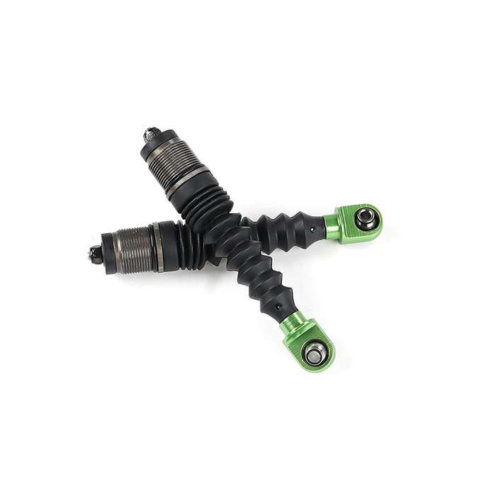 RovanSports 8mm metal front shock absorber rod assembly comes standard with tower dust cover (2pcs) in several colors