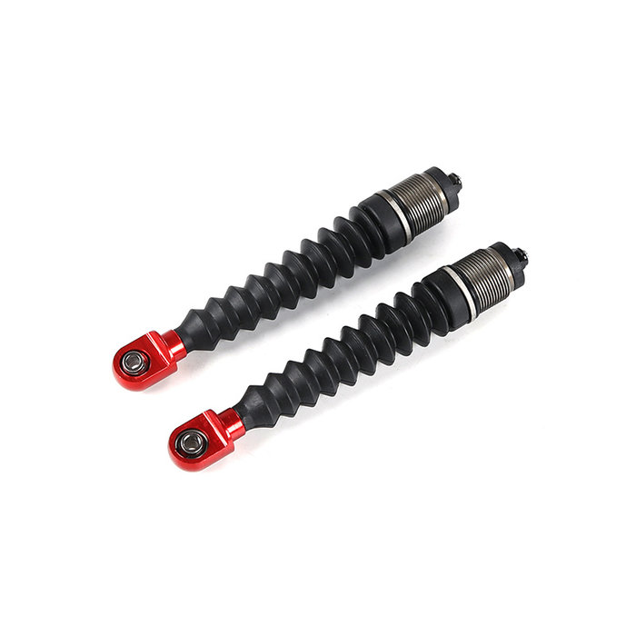 RovanSports 8mm metal rear shock absorber rod assembly comes standard with tower dust cover (2pcs) in several colors