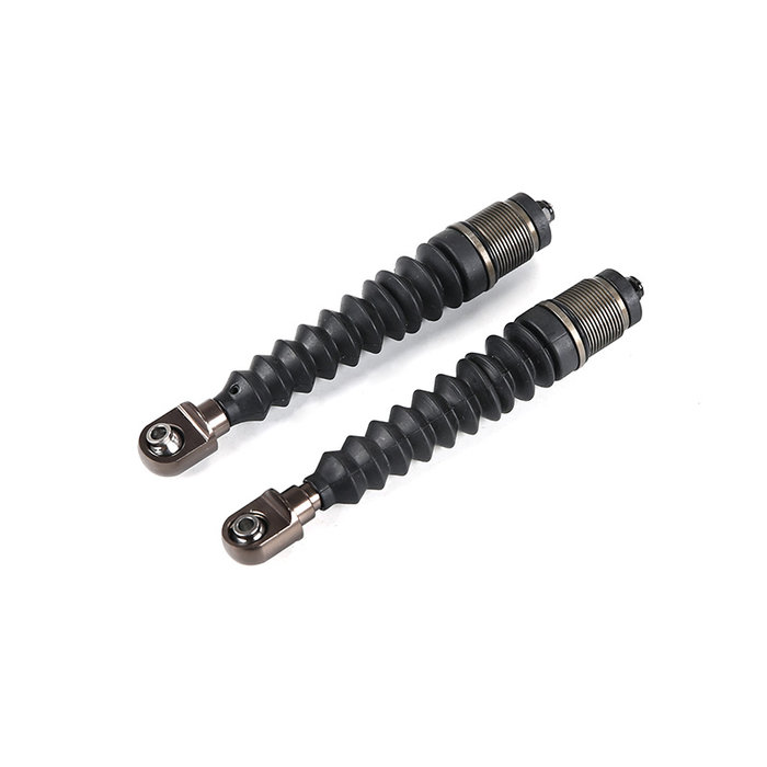 RovanSports 8 mm Metall-Stoßdämpferstange für den hinteren Stoßdämpfer, standardmäßig mit Turmstaubabdeckung (2 Stück) in verschiedenen Farben