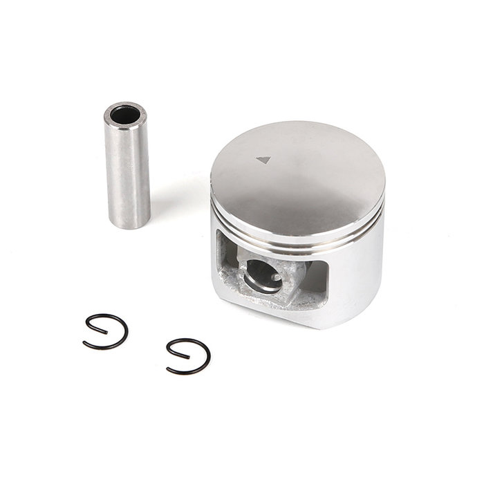 Piston for double piston ring for a 45cc engine