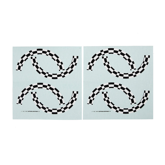 Sticker voor beadlock / sticker voor op  wielvelg (set 4 stuks)