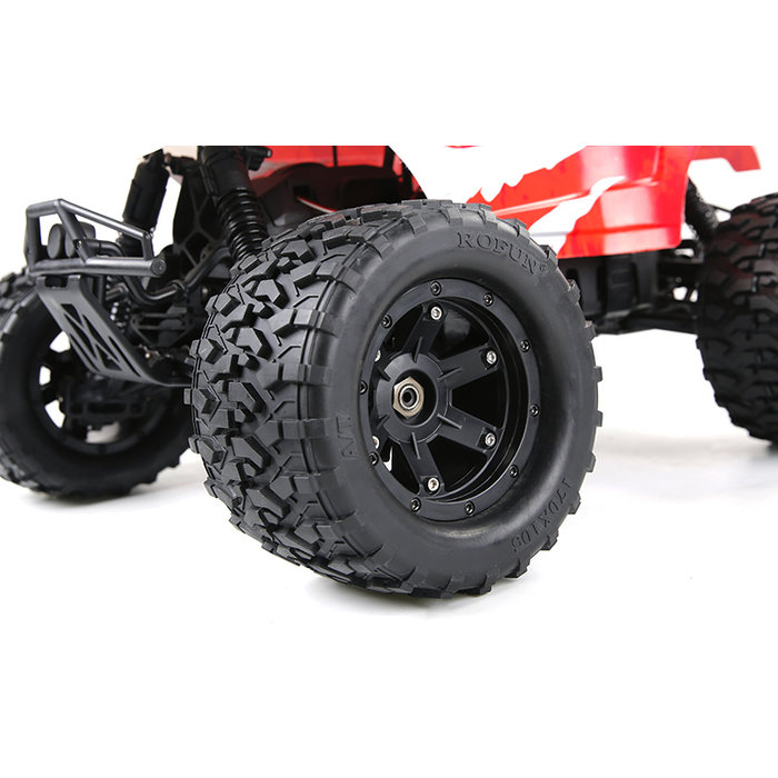 Torland All-Terrain Reifen 170x105 4-teilige schwarze Felgen und schwarzer oder roter Beadlock