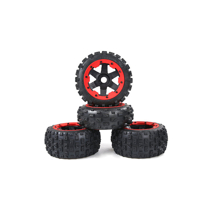 RovanSports New knobby wheel set (4pcs/set) 170x80+170x60 available with black and red beadlock