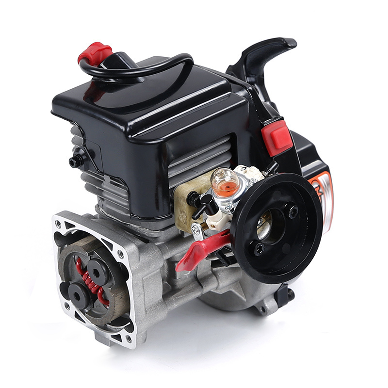 RovanSports 45cc dubbele zuigerring vierbouts easy start motor (met Walbro1107 carb., NGK bougie)