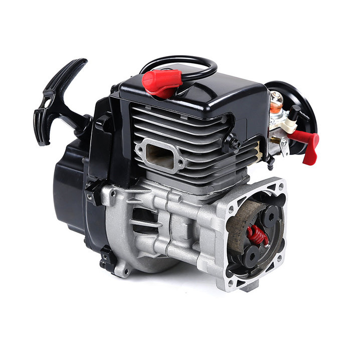 RovanSports 45cc dubbele zuigerring vierbouts easy start motor (met Walbro1107 carb., NGK bougie)