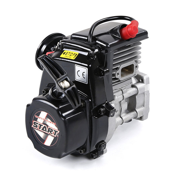 RovanSports 45cc dubbele zuigerring vierbouts easy start motor (met Walbro1107 carb., NGK bougie)