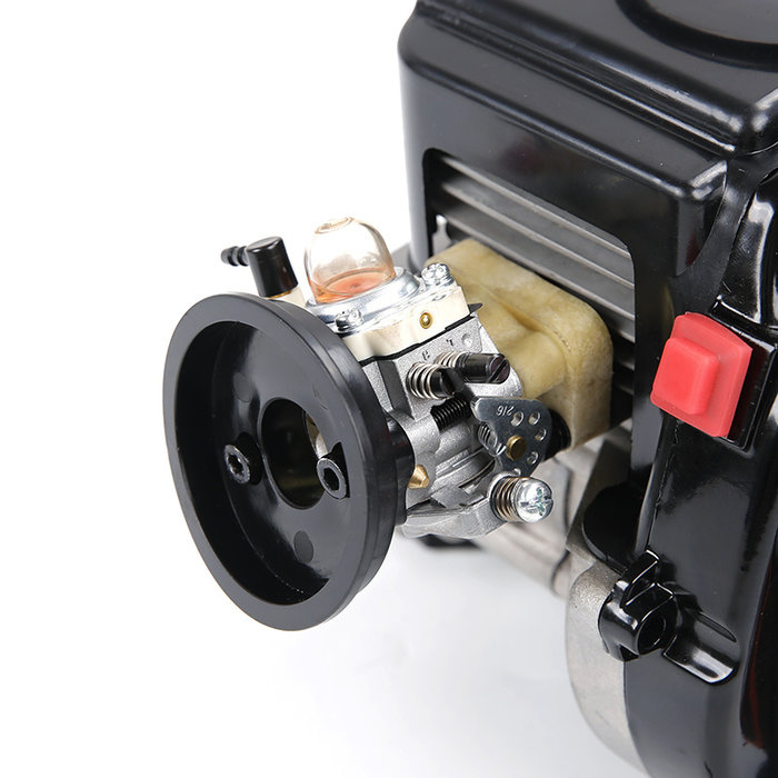 RovanSports 45cc Doppelkolbenring Vierbolzen Easy Start Motor (mit Walbro1107 Vergaser, NGK Zündkerze)