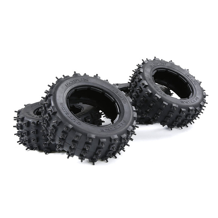 LT / Losi 5ive T Ödlandreifen / Knobby der 4e Gen. Nagelreifenhaut (ein Auto)