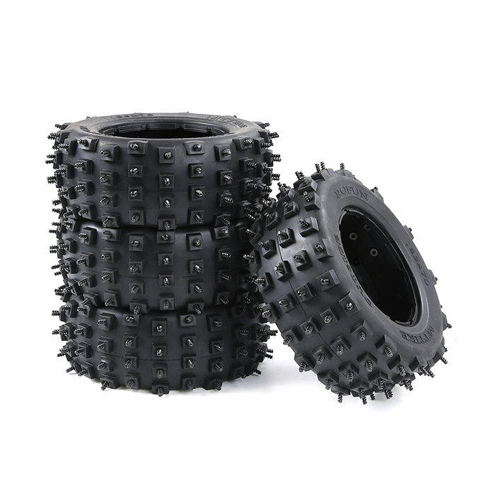 LT / Losi 5ive T Ödlandreifen / Knobby der 4e Gen. Nagelreifenhaut (ein Auto)