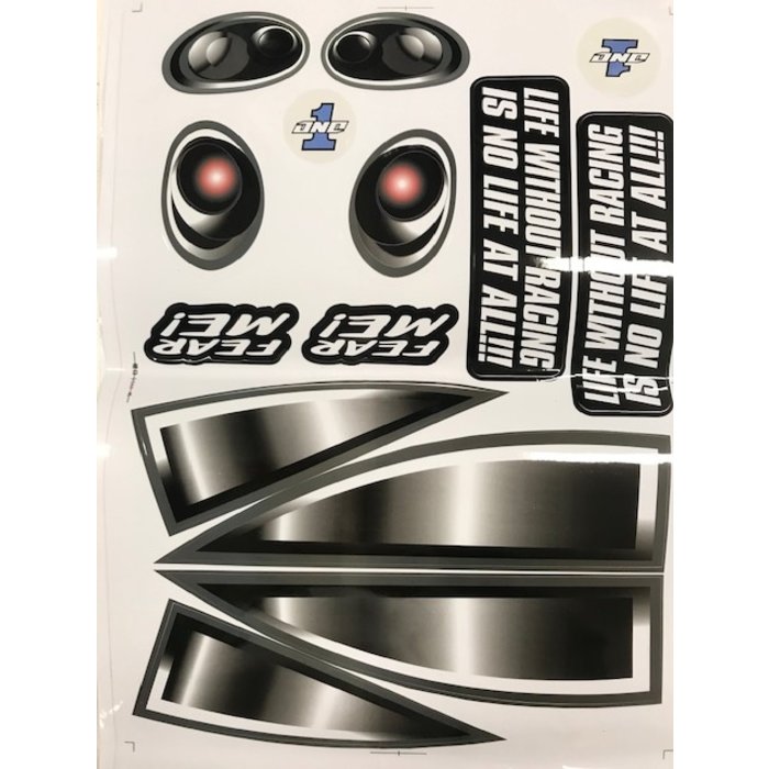 RovanLosi Stickerset voor Losi 5ive T / Rovan LT kap