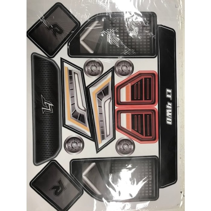 RovanLosi Stickerset voor Losi 5ive T / Rovan LT kap