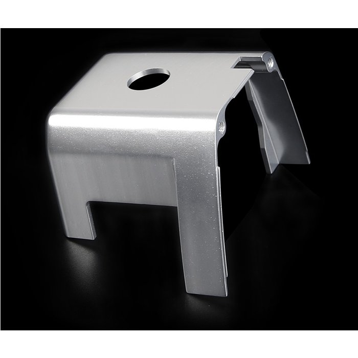 CNC metal cylinder block cover for engines up to 36cc