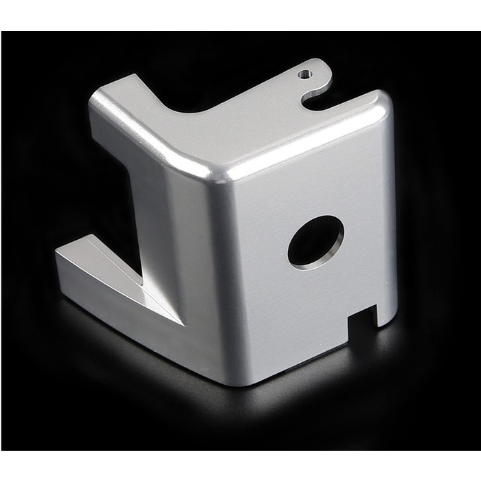 CNC metal cylinder block cover for engines up to 36cc