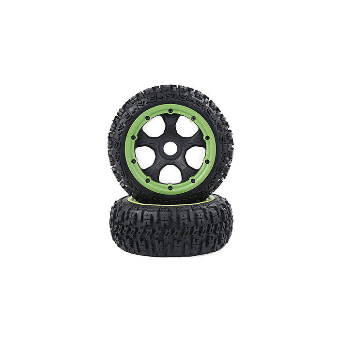 BAHA 5B 3rd Gen. Wasteland Excavator tire set front 170x60 (2pc) in various colors